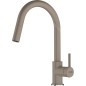 Franke Lina - Mitigeur d'évier FC 6051.424 avec douchette extractible, cachemire 115.0626.084