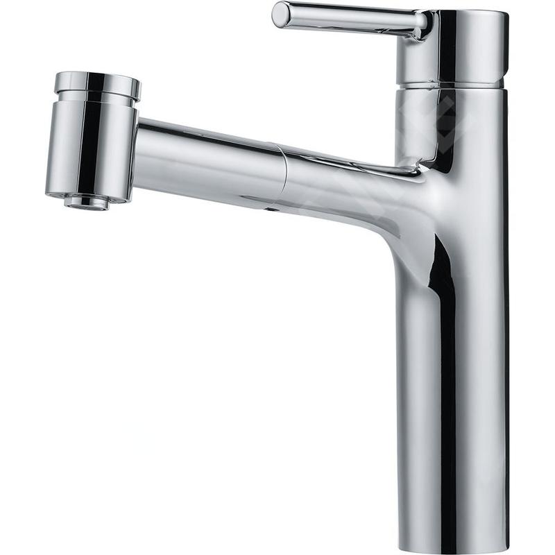 Franke Centro - Mitigeur d'évier FP 0131.031 avec douchette extractible, chrome 115.0600.131