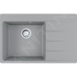 Franke Colonnes - Set G219, évier en fragranit CNG 611-78 TL / 2 et mitigeur FC 3055.084, pierre grise / chrome 114.0650.827 Franke Colonnes - Set G219, évier en fragranit CNG 611-78 TL / 2 et mitigeur FC 3055.084, pierre grise / chrome 114.0650.827