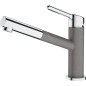 Franke Colonnes - Set G223, évier en fragranit CNG 611-62 TL / 7 et mitigeur FC 3055.084, pierre grise 114.0650.777 Franke Colonnes - Set G223, évier en fragranit CNG 611-62 TL / 7 et mitigeur FC 3055.084, pierre grise 114.0650.777