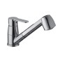 Paffoni Blu - Mitigeur d'évier avec douchette extractible, chrome BLU183CR