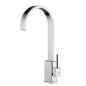 Paffoni Level - Mitigeur d'évier, inox LEA880ST