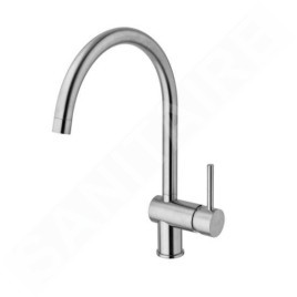Paffoni Light - Mitigeur d'évier, inox LIG280ST