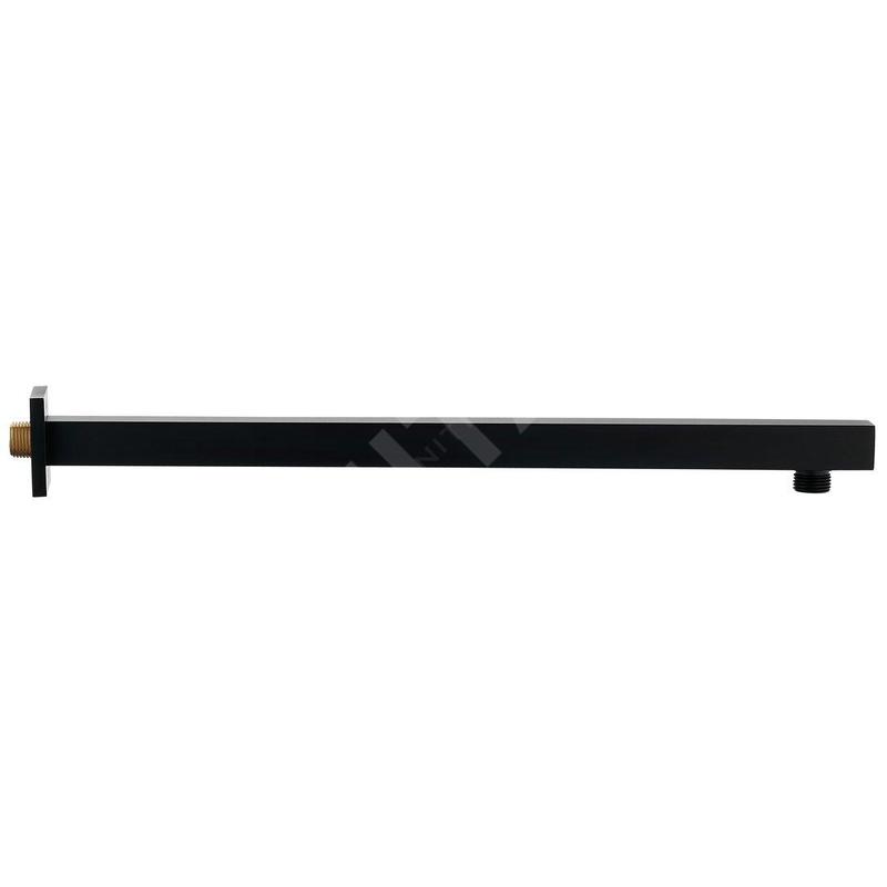 Sapho Douches - bras de douche anguleux 400 mm, noir mat SL102