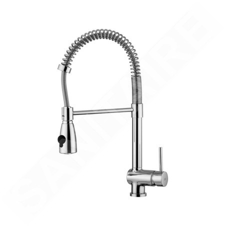 Paffoni Stick - Mitigeur d'évier avec bras flexible, chrome SK178CR