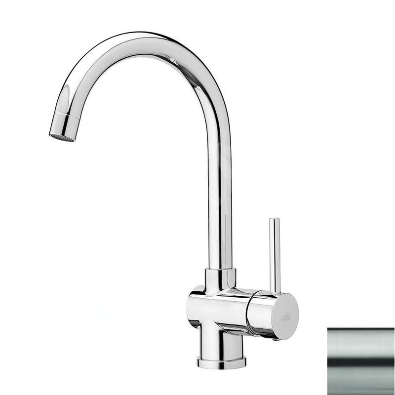 Paffoni Stick - Mitigeur d'évier, inox SK180ST