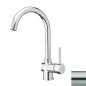 Paffoni Stick - Mitigeur d'évier, inox SK180ST