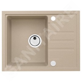 Alveus Sets - Ensemble d'évier Intermezzo 30 et robinetterie Tonia, beige SETA359