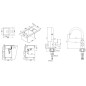 Alveus Sets - Ensemble d'évier Intermezzo 30 et robinetterie Tonia, concrete SETA360 Alveus Sets - Ensemble d'évier Intermezzo 30 et robinetterie Tonia, concrete SETA360