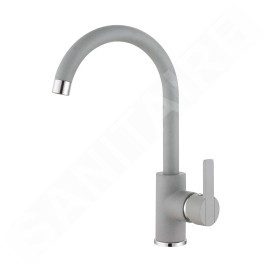 Alveus Sets - Ensemble d'évier Intermezzo 30 et robinetterie Tonia, concrete SETA360