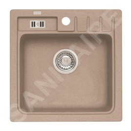 Alveus Sets - Ensemble d'évier Niagara 20 et la robinetterie Nina, beige SETA091
