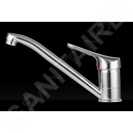 Alveus Sets - Ensemble d'évier Line 110, robinetterie Riviera + cadeau, chrome SETA741