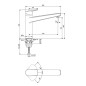Ideal Standard CeraPlan - Mitigeur d'évier, chrome BD326AA