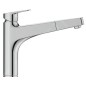 Ideal Standard CeraPlan - Mitigeur d'évier avec bec extractible, BlueStart, chrome BD332AA