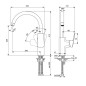 Ideal Standard CeraPlan - Mitigeur d'évier, BlueStart, chrome BD334AA