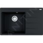 Franke Colonnes - Ensemble G219, évier en fragranit CNG 611-78 TL / 2 et mitigeur FC 3055.901, noir mat / chrome 114.0675.671 Franke Colonnes - Ensemble G219, évier en fragranit CNG 611-78 TL / 2 et mitigeur FC 3055.901, noir mat / chrome 114.0675.671
