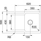 Franke Colonnes - Ensemble T94, évier en tectonite OID 611-62 et mitigeur FP 9000.031, gris / chrome 143.0675.616 Franke Colonnes - Ensemble T94, évier en tectonite OID 611-62 et mitigeur FP 9000.031, gris / chrome 143.0675.616