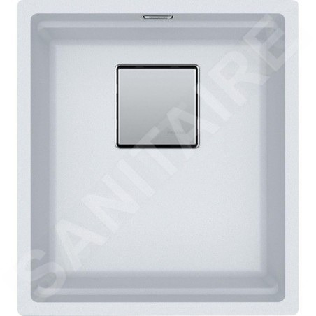 Franke Kubus 2 - Évier en fragranit KNG 110-37, 37x42 cm, blanc artic 125.0672.041