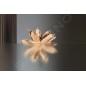 Aqualine Cabines de douche - Porte de douche Pilot, en deux parties 1000 mm, aluminium brillant/verre Brick PT102