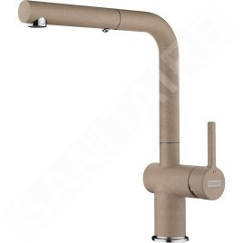 Franke Active New - Mitigeur d'évier FN 6110.424, avec douchette extractible, cachemire 115.0653.389