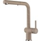 Franke Active New - Mitigeur d'évier FN 6110.424, avec douchette extractible, cachemire 115.0653.389