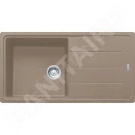 Franke Colonnes - Ensemble de cuisine G138, évier en fragranit BFG 611 et mitigeur FC 9547.424, cachemire 114.0510.592