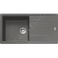 Franke Colonnes - Ensemble de cuisine G138, évier en fragranit BFG 611 et mitigeur FC 9547.424, pierre gris 114.0510.597