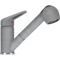 Franke Colonnes - Ensemble de cuisine G138, évier en fragranit BFG 611 et mitigeur FC 9547.424, pierre gris 114.0510.597