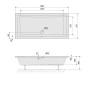 Polysan Deep - Receveur de douche profond, 1600 x 750 x 260 mm, blanc 72385 Polysan Deep - Receveur de douche profond, 1600 x 750 x 260 mm, blanc 72385