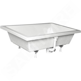 Polysan Deep - Receveur de douche profond, 1600 x 750 x 260 mm, blanc 72385