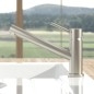 Villeroy & Boch Como - Mitigeur d'évier, à basculer sous la fenêtre, inox 925700LC