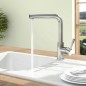 Villeroy & Boch Modern Steel - Mitigeur d´évier, inox poli 966801LE