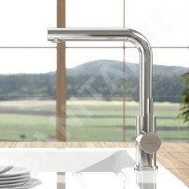 Villeroy & Boch Modern Steel - Mitigeur d´évier, inox poli 966801LE