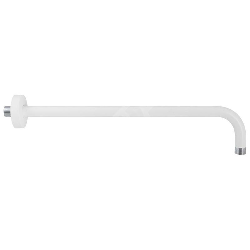 Sapho Douches - Bras de douche mural, longueur 40 cm, blanc mat BR514
