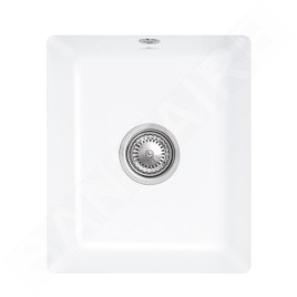 Villeroy & Boch Subway 45 - Évier en céramique 38x44 cm, CeramicPlus, blanc alpin 332401R1