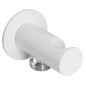 Sapho Douches - Montant mural avec support, noir mat SG203BI