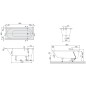Villeroy & Boch Oberon - Baignoire Solo 1800x800x470 mm, Quaryl, blanc UBQ180OBE2V-01 Villeroy & Boch Oberon - Baignoire Solo 1800x800x470 mm, Quaryl, blanc UBQ180OBE2V-01