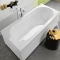 Villeroy & Boch Oberon - Baignoire Solo 1800x800x470 mm, Quaryl, blanc UBQ180OBE2V-01 Villeroy & Boch Oberon - Baignoire Solo 1800x800x470 mm, Quaryl, blanc UBQ180OBE2V-01