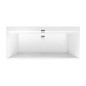 Villeroy & Boch Squaro Edge 12 - Baignoire 1800x800x450 mm, Quaryl, blanc UBQ180SQE2DV-01 Villeroy & Boch Squaro Edge 12 - Baignoire 1800x800x450 mm, Quaryl, blanc UBQ180SQE2DV-01