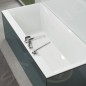 Villeroy & Boch Squaro Edge 12 - Baignoire 1800x800x450 mm, Quaryl, blanc UBQ180SQE2DV-01 Villeroy & Boch Squaro Edge 12 - Baignoire 1800x800x450 mm, Quaryl, blanc UBQ180SQE2DV-01