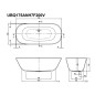 Villeroy & Boch Theano - Baignoire 1750x800 mm, Quaryl, blanc UBQ175ANH7F200V-01