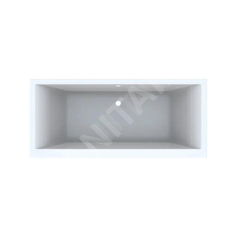 Geberit Selnova Square - Baignoire 1800x800x420mm, blanc 554.387.01.1 Geberit Selnova Square - Baignoire 1800x800x420mm, blanc 554.387.01.1