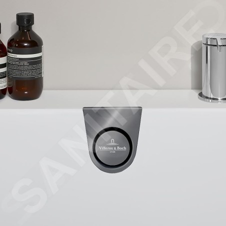 Villeroy & Boch Accessoires - Garniture de vidage, de trop-plein et de remplissage pour baignoire, chrome UPCON0144