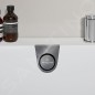 Villeroy & Boch Accessoires - Garniture de vidage, de trop-plein et de remplissage pour baignoire, chrome UPCON0144