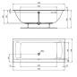 Ideal Standard Connect Air - Baignoire 1800x800 mm, blanc R029601