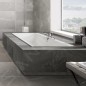Villeroy & Boch Squaro Edge 12 - Baignoire Duo 1900x900 mm, Quaryl, blanc UBQ190SQE2DV-01