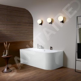 Villeroy & Boch Oberon 2.1 - Baignoire 180x80 cm, à gauche, blanc alpin UBQ180OBN9CL00VD01