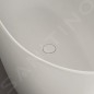Villeroy & Boch Accessoires - Garniture de vidage de baignoire, Push-Open, blanc alpin U90952001