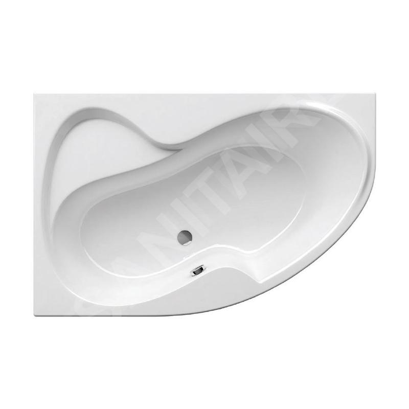 Ravak Rosa II - Baignoire asymétrique 1600x1050 mm, gauche, blanc CM21000000 Ravak Rosa II - Baignoire asymétrique 1600x1050 mm, gauche, blanc CM21000000