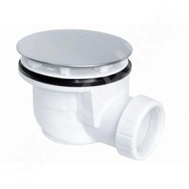 Lansanit - Siphon de douche standard, 90 mm, chrome LITEX-SIFON-90S